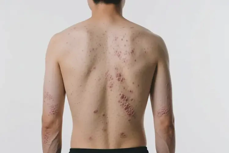 男性全身起濕疹能靠自己自愈嗎(圖2)