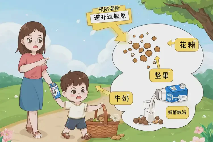 儿童小腿上经常起湿疹不管它会自己自愈吗(图2)