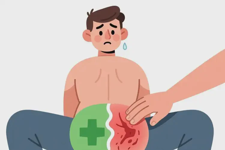 男人肛周起濕疹不管它會自己痊愈嗎(圖2)