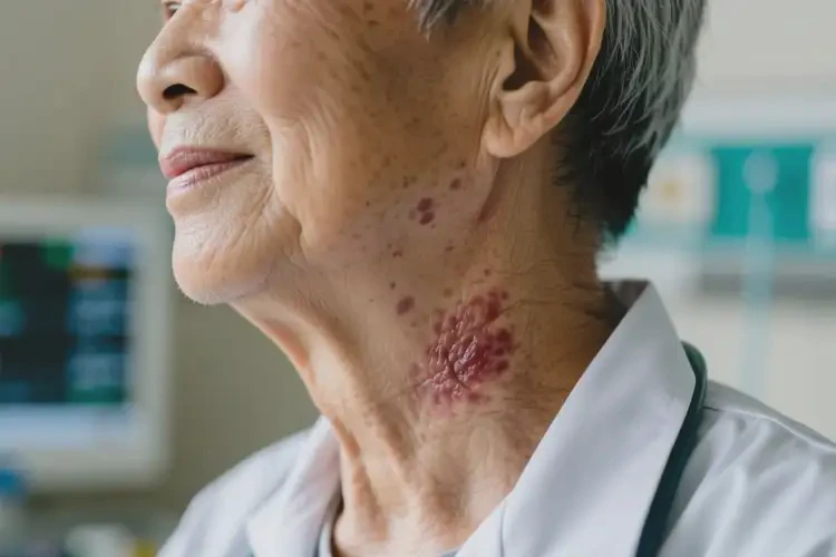 老年人脖子上經(jīng)常長(zhǎng)濕疹能不能徹底自愈(圖1)