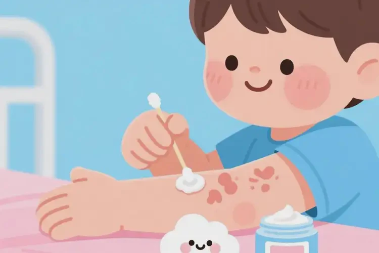 兒童手臂偶爾起濕疹能夠徹底治愈嗎(圖4)