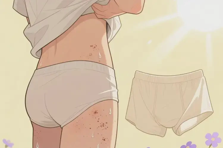 男生屁股容易起湿疹能彻底自愈吗(图1)