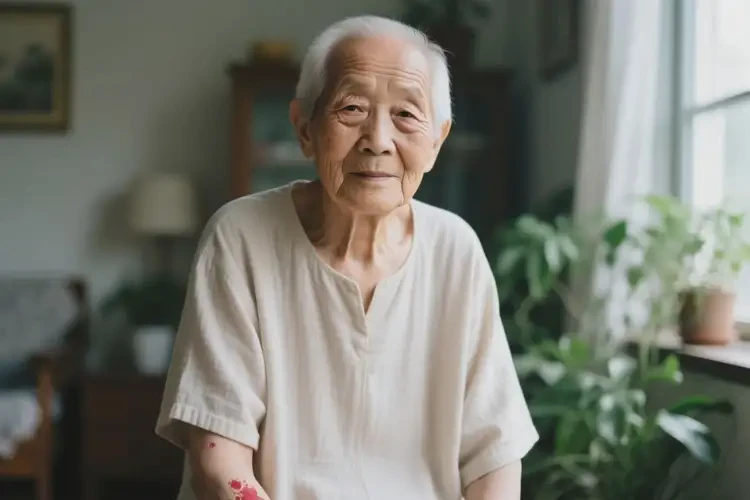 高齡老人身上長濕疹可以徹底自愈嗎(圖3)