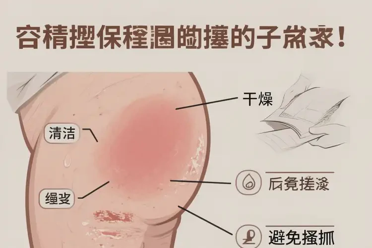 老人屁股出現(xiàn)濕疹能靠自己自愈嗎(圖3)