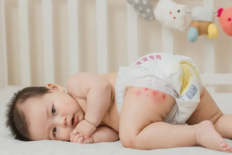 婴儿屁股上起湿疹不管它会自己好吗(图1)