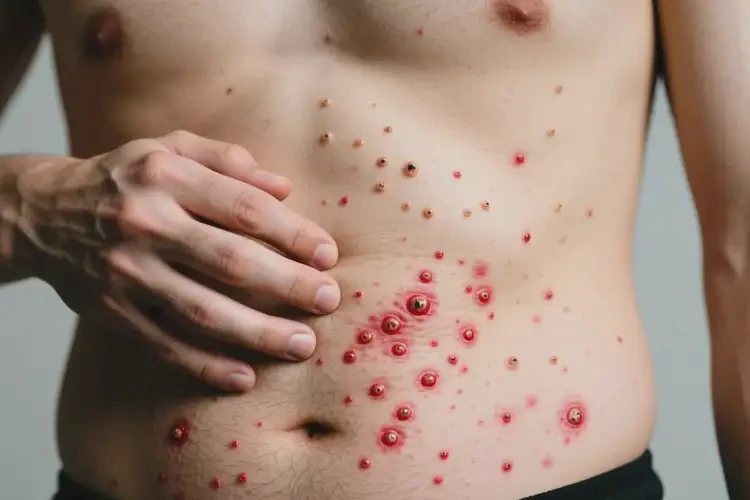 男人肚子上容易長(zhǎng)濕疹能不能徹底自愈(圖3)