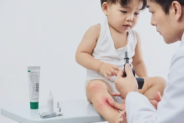 幼兒小腿有濕疹能徹底自愈嗎(圖4)