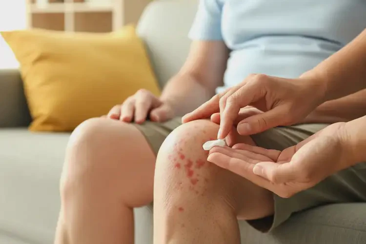 老人大腿上容易起濕疹能徹底自愈嗎(圖4)