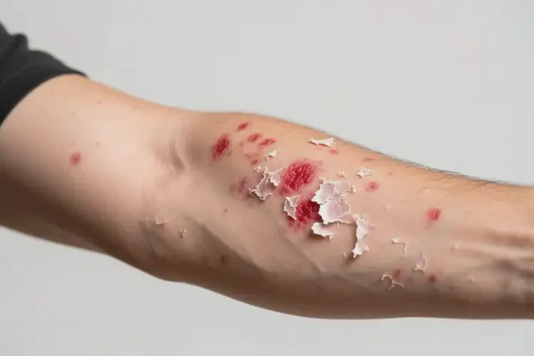 男生身上经常长湿疹能靠自己自愈吗(图1)