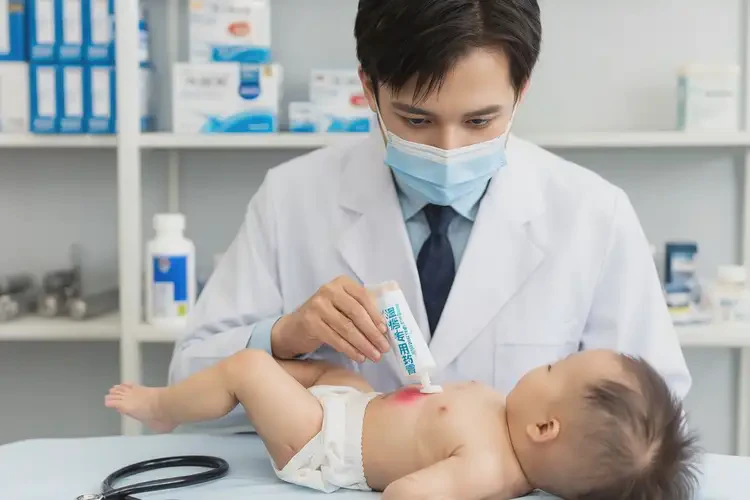 嬰幼兒肚子上有濕疹不管它會(huì)自己痊愈嗎(圖3)