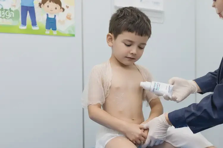 孩子肛周經常起濕疹不管它會自己自愈嗎(圖1)