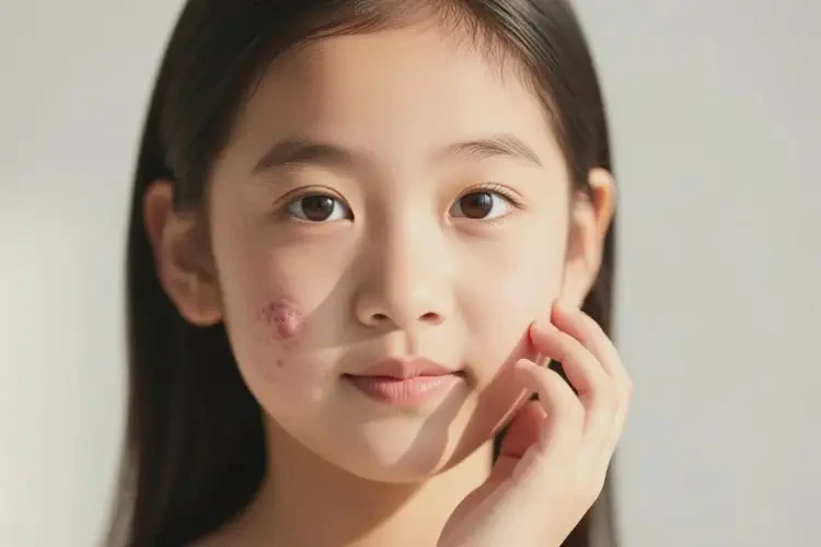 少儿面部经常起湿疹不管它会自己痊愈吗(图2)