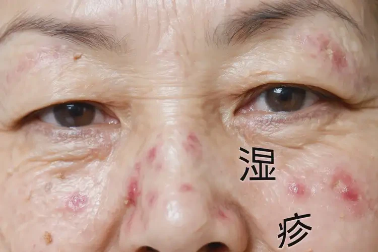 女生臉上出現(xiàn)濕疹能靠自己自愈嗎(圖4)