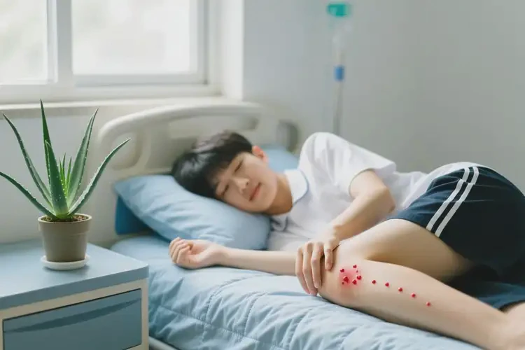 大學生身上經(jīng)常起濕疹能徹底自愈嗎(圖2)