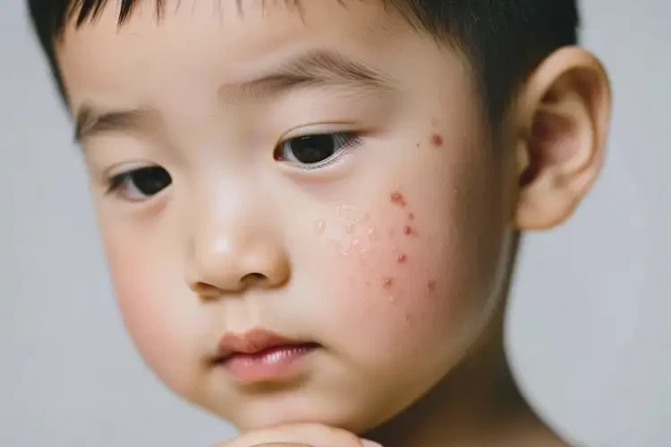 兒童臉上偶爾長濕疹不管它會自己痊愈嗎(圖3)