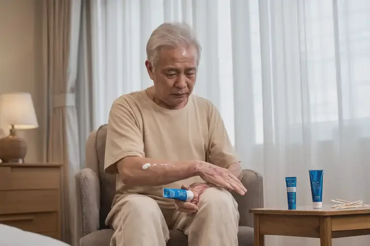 老年人大腿上經(jīng)常長濕疹可以徹底自愈嗎(圖2)