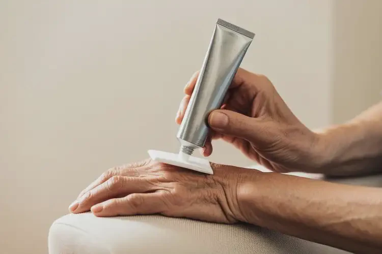 老人手上起濕疹可不可以徹底自愈(圖2)