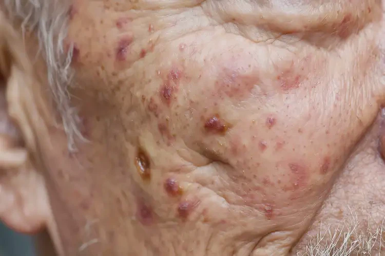 老年人身上起湿疹不管它会自己好吗(图4)