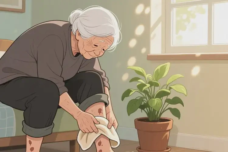 老年人小腿出濕疹能徹底自愈嗎(圖2)