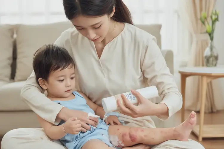 幼兒肚子有濕疹能靠自己自愈嗎(圖3)