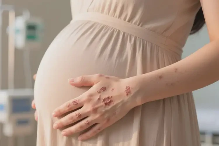 孕婦全身有濕疹能夠徹底治愈嗎(圖4)