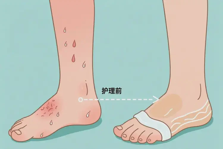 青少年腳上容易長濕疹能靠自己自愈嗎(圖1)