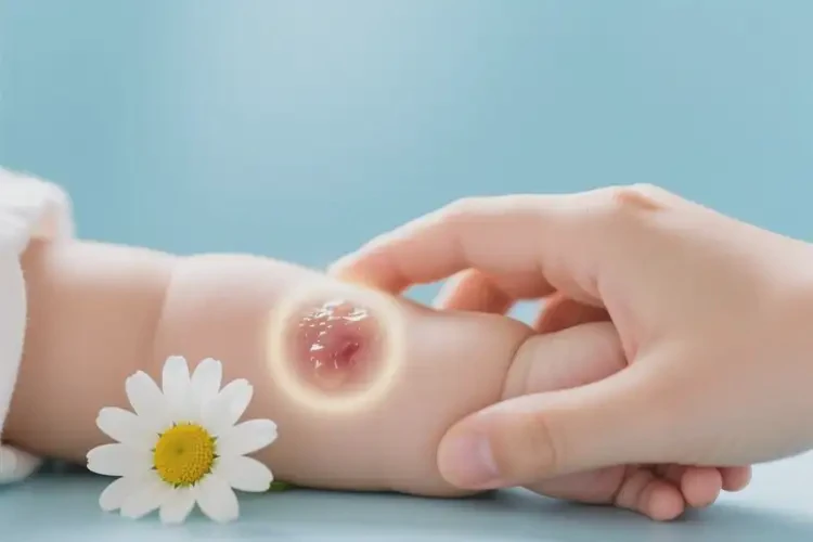 寶寶手臂經(jīng)常起濕疹不管它會自己痊愈嗎(圖2)