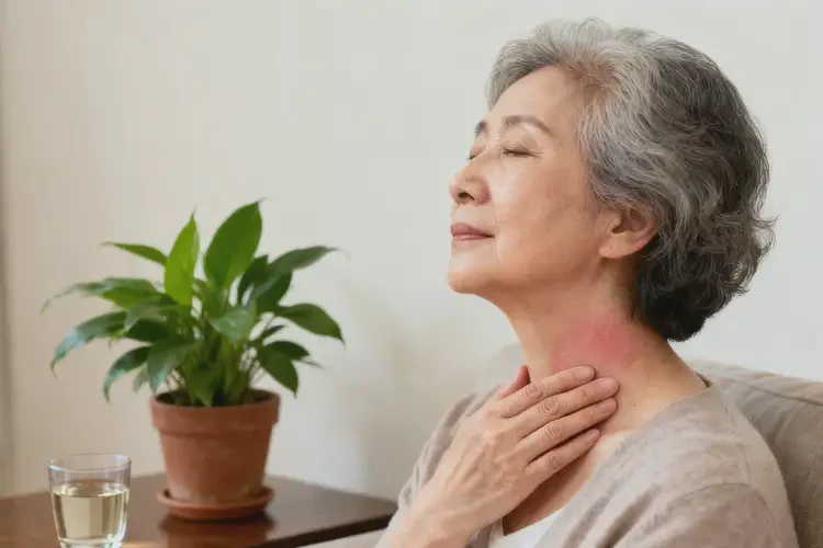 老年人脖子上容易长湿疹能够彻底治愈吗(图2)