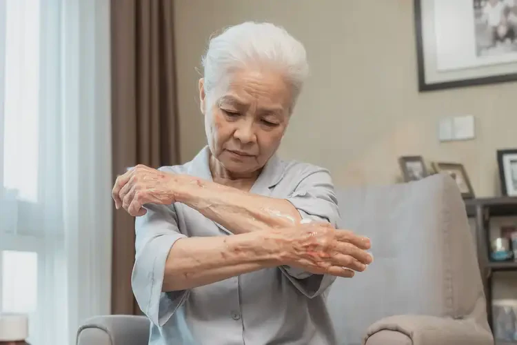 高齡老人臉上長濕疹能不能徹底自愈(圖2)