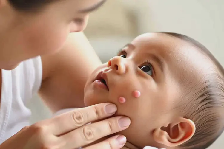 嬰幼兒臉上經(jīng)常起濕疹不管它會自己好嗎(圖2)