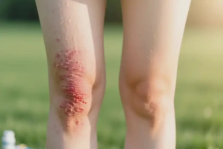 女性大腿上出現(xiàn)濕疹可以徹底自愈嗎(圖3)