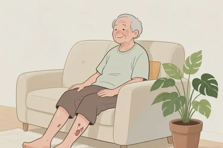 老年人小腿容易起濕疹能夠徹底治愈嗎(圖4)