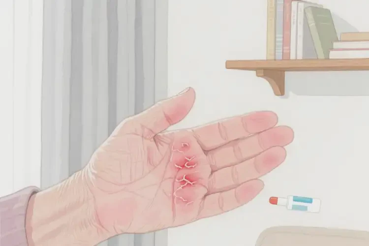 老年人身上經(jīng)常長濕疹不管它會(huì)自己自愈嗎(圖1)