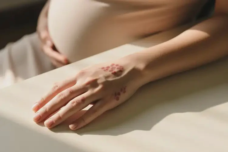 孕婦手上偶爾起濕疹可不可以徹底自愈(圖3)