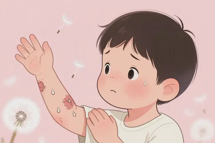 兒童手臂偶爾長濕疹不管它會自己好嗎(圖3)