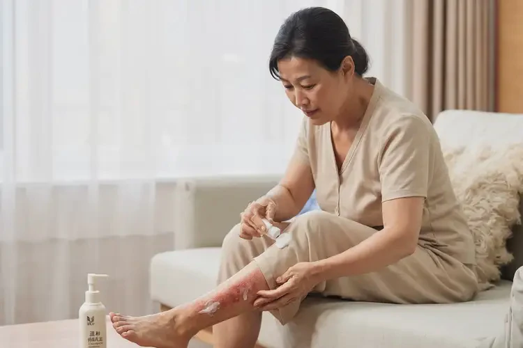 產(chǎn)婦小腿上容易長(zhǎng)濕疹能靠自己自愈嗎(圖3)