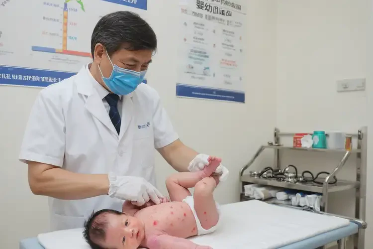 新生兒全身經(jīng)常長濕疹不管它會(huì)自己痊愈嗎(圖2)