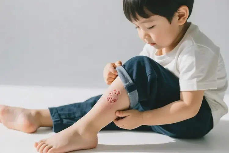小孩小腿有濕疹不管它會(huì)自己痊愈嗎(圖3)