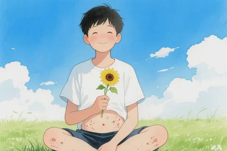 中學(xué)生肚子經(jīng)常起濕疹能靠自己自愈嗎(圖2)