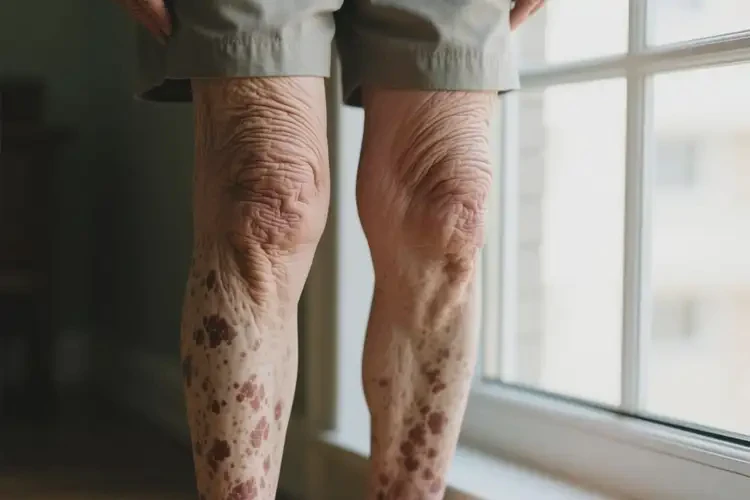 老年人四肢容易長(zhǎng)濕疹不管它會(huì)自己自愈嗎(圖1)