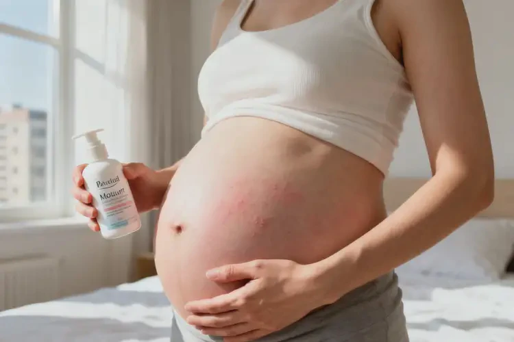 孕婦肚子上偶爾起濕疹能徹底自愈嗎(圖3)