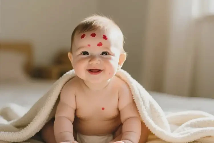 嬰幼兒臉上經(jīng)常起濕疹不管它會自己好嗎(圖3)