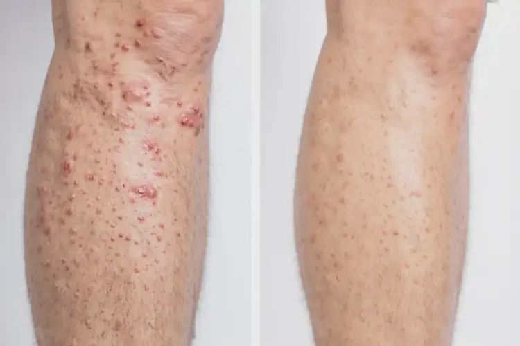 男性小腿出現(xiàn)濕疹能夠徹底治愈嗎(圖4)