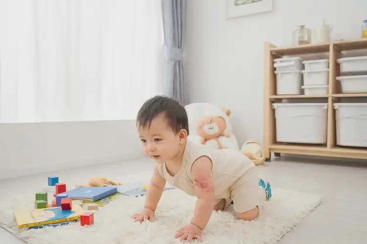 嬰幼兒手臂有濕疹能靠自己自愈嗎(圖1)