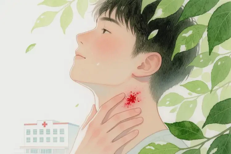 男生脖子上偶爾長濕疹能徹底自愈嗎(圖4)