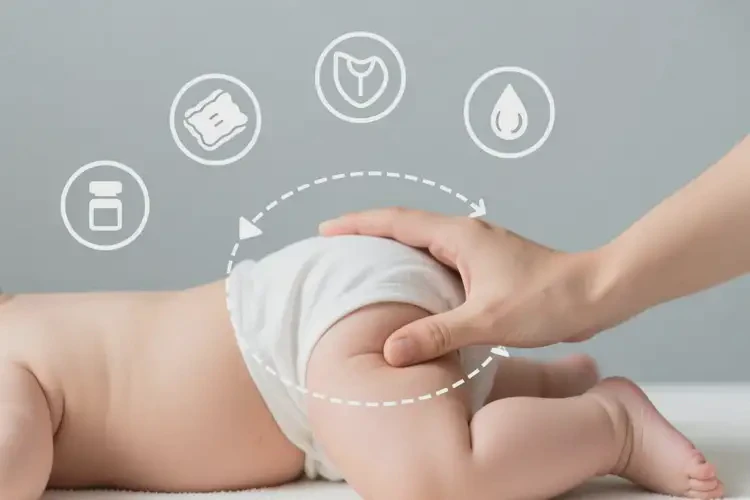 寶寶肛周出濕疹可以徹底自愈嗎(圖1)