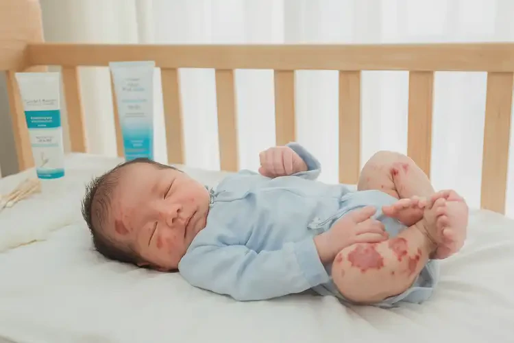 新生兒脖子上經(jīng)常起濕疹可不可以徹底自愈(圖3)