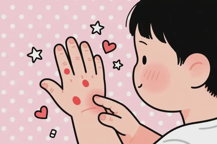 少兒手上經(jīng)常長(zhǎng)濕疹能靠自己自愈嗎(圖1)