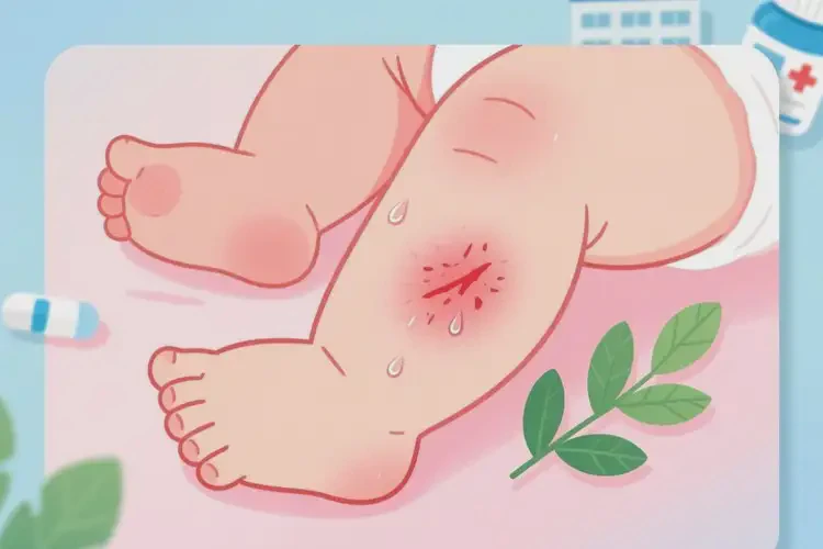 婴儿大腿有湿疹能靠自己自愈吗(图3)