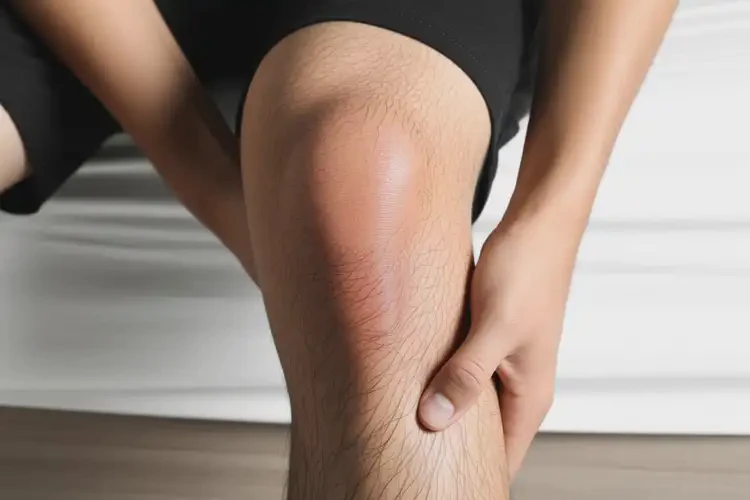 青年人大腿經(jīng)常長濕疹不管它會自己好嗎(圖4)